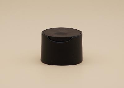 28 / 410 Plastic Disc Cap Matte Black Color OEM Available For Personal Care