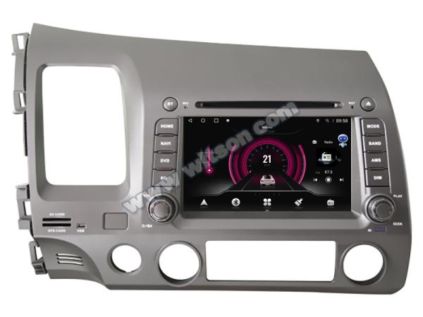 7 Screen OEM Style with DVD Deck For Honda Civic 2005-2012 Android Car DVD GPS Multimedia Stereo