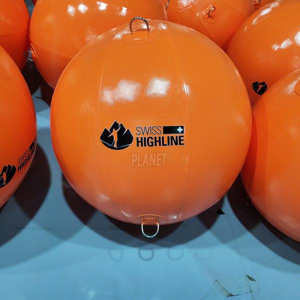 Balão de praia inflável à prova de ar exterior Balão de lona de PVC inflável colorido personalizado