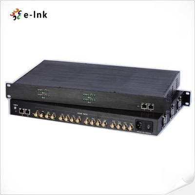 Extensor Ethernet coaxial de 16 portas a 4 portas Coaxial Poe Extender 1000Base-TX