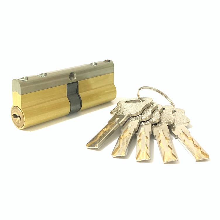 60mm Cylinder Key Locks Anti Break Euro Lock Cylinder Custom Size
