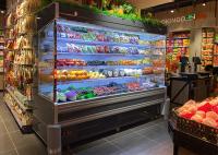 Régénérer le réfrigérateur de boissons du supermarché refroidisseur d'air avec thermostat intelligent