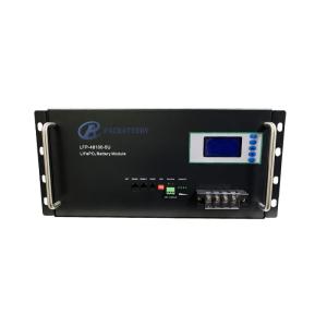 IP52 48V 100Ah 4800Wh Deep Cycle LiFePO4 Battery 5U Rack Mount for Telecom UPS