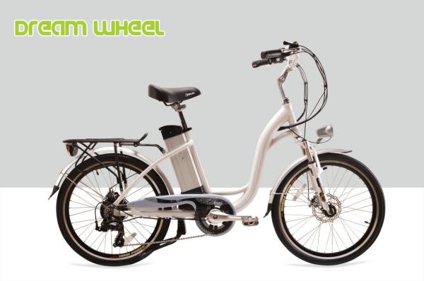 48V 500W Electric Urban Bike , 32km/H Ladies Electric City Bike