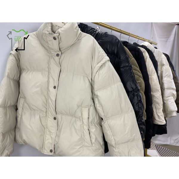Wholesale Winter Warm High Quality Fashion Second Hand Thick Down Bulk Package Used Clothes Second Hand Clothes