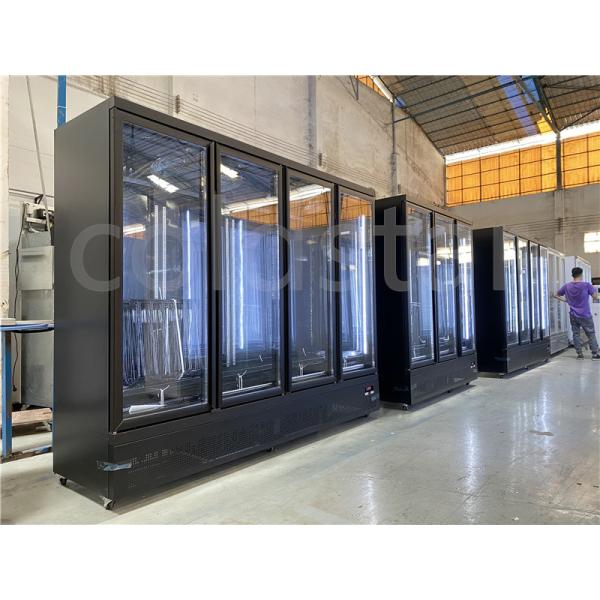 Carel Thermostat Commercial Upright Freezer For Frozen Food