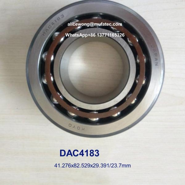 DAC4183 автомобильные дифференциальные подшипники двойной ряд угловые контактные шариковые подшипники 41.276x82.529x29.391/23.7 мм