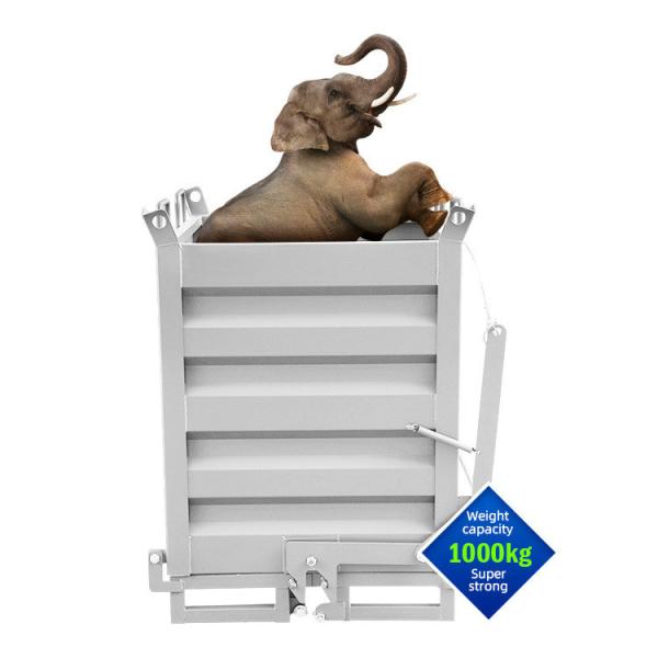 Customizable Garbage Bin Waste Collection Bins For Scrap / Metal Drop Bottom Chips