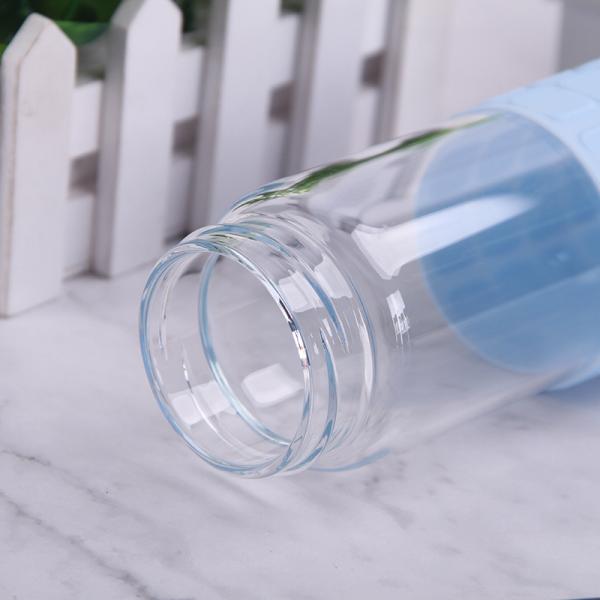 Wide Mouth Glass Water Bottle Lead Free High Borosilicate For Christmas Gifts