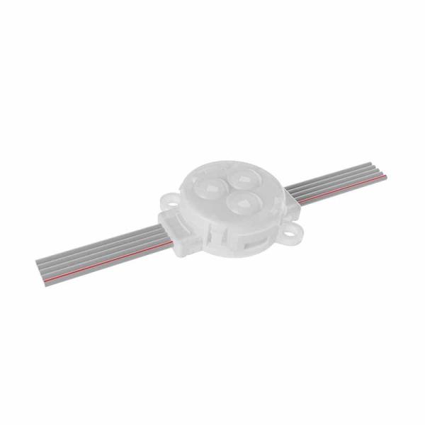 18lm 0,75w extérieur couleur imperméable à l'eau 12v pixel point source lumineuse lampe décorative pour les bâtiments de lieux de divertissement