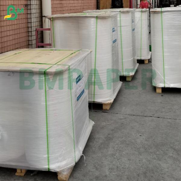 28gsm 27mm 30mm 34mm  Food Grade Printable Straw Wrapping Paper In Roll Individually Packing