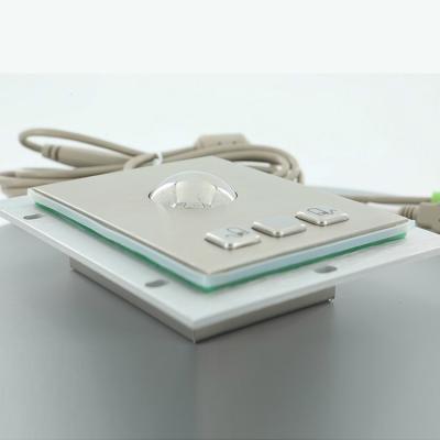 Waterproof IP65 Metal Trackball Mouse Industrial Pointing Device
