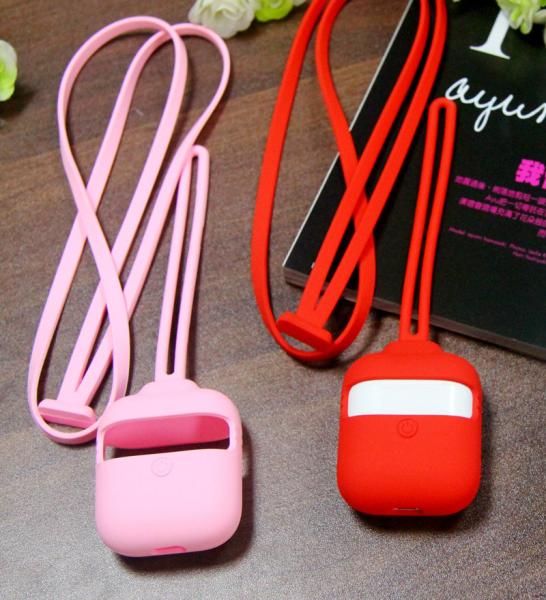 Protective Cover Soft Silicone Chargeable Headphone Case with for Apple Airpods 1&2 Charging Case