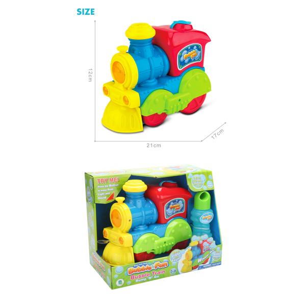 ABS EN71 клокочут дуя поезд игрушки со светами и звуками