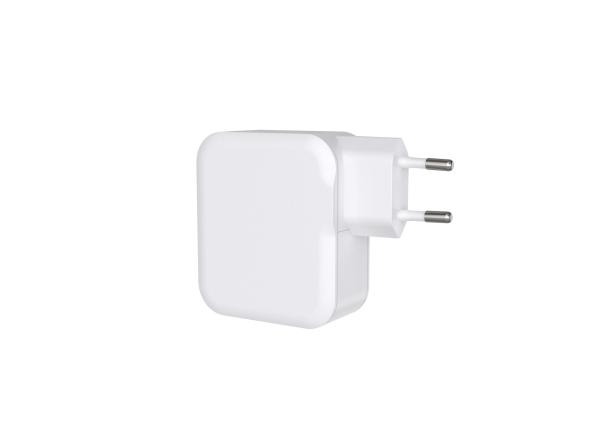 90g Multi USB Wall Charger , EU Plug USB Charger 98.3x70x30mm