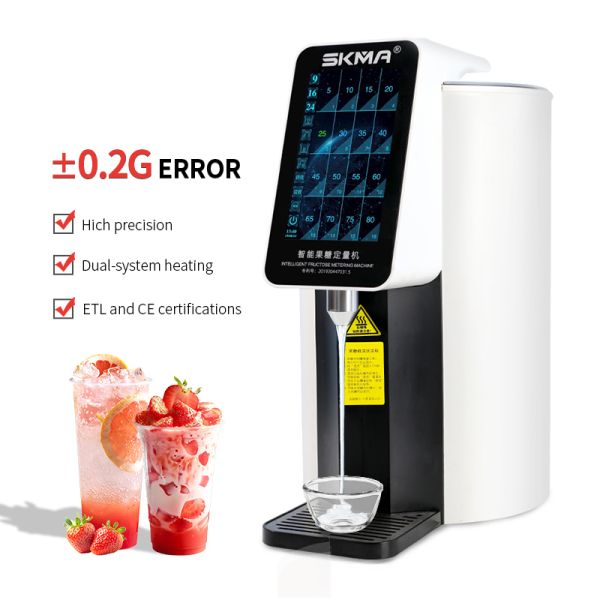 Automatic Bubble Tea Fructose Dispenser Different Buttons Set Up