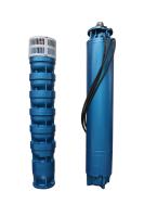 Instalação vertical bomba de água de poço profundo de alto caudal 12 polegadas 300mm 186 - 540m3/H caudal