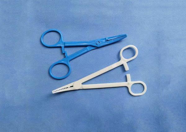 Fórceps descartável estéril do anel do fórceps descartável cirúrgico plástico médico