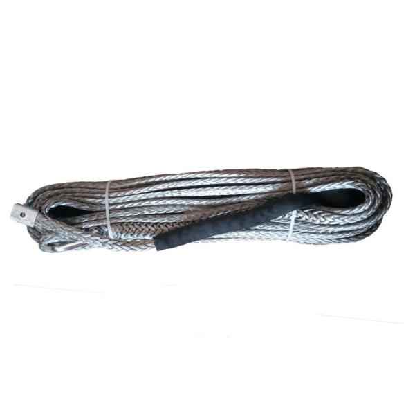 10mm X 30m 23000 Lbs Synthetic Atv Winch Cable , 2/5 X 100ft UTV Winch