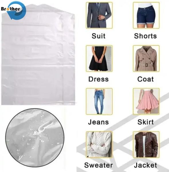 Cloth Cover Garment Bag on Roll for Laundry Use