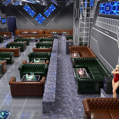 Luxury Bar Sofa Set Club Furniture Booth Sofa KTV Lobby Sofa Furniture Wholesale