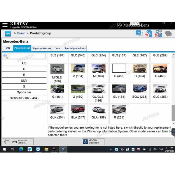 V2024 MB Star OEM C6 DOIP Multiplexer VCI SD Connect XENTRY VCI Диагностический инструмент с планшетом Getac F110