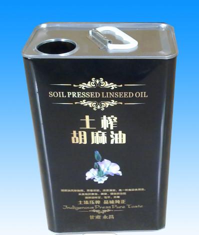 Wholesale Logo Custom 250ml 500ml 1L 3L 5L Olive Oil Cans Edible Oil Cans Color Printing Tin Cans