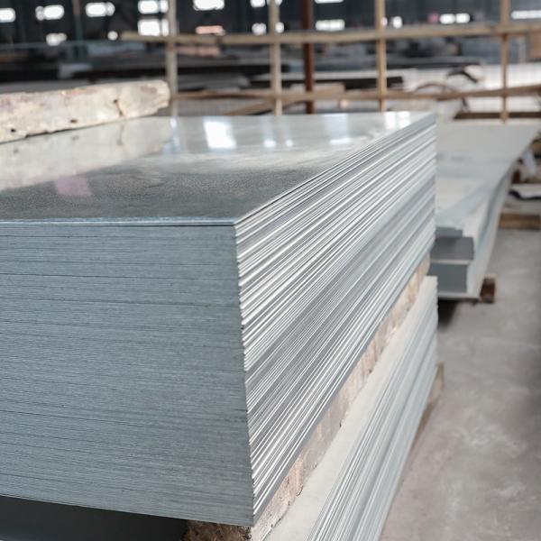 Hot Rolled 1mm Galvanized Steel Sheet Plate SS400 Hot Dip 1000m-2000m