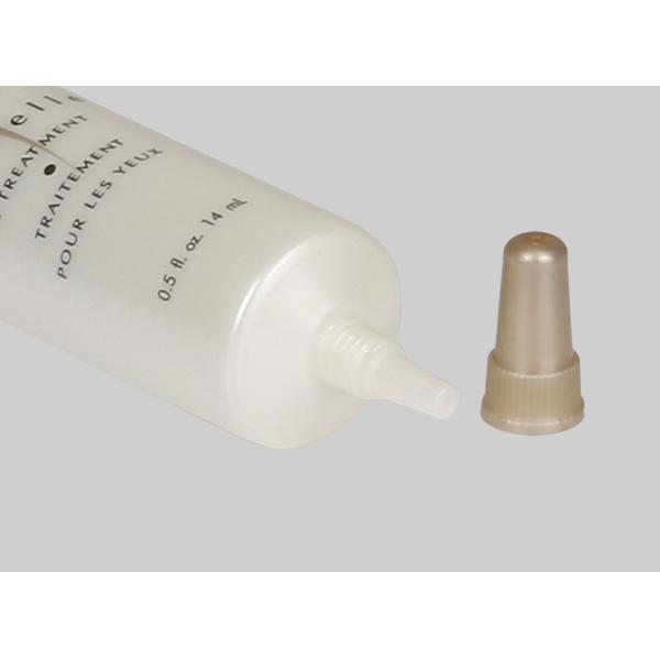 Cosmetic Plastic Tube D22mm 10-30ml Long Nozzle Liquid Foundation With Screw On Cap