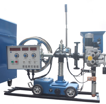 MZ-1250 Automatic Submerged Arc Welding welding Car with IGBT inverter for pipeline installation.