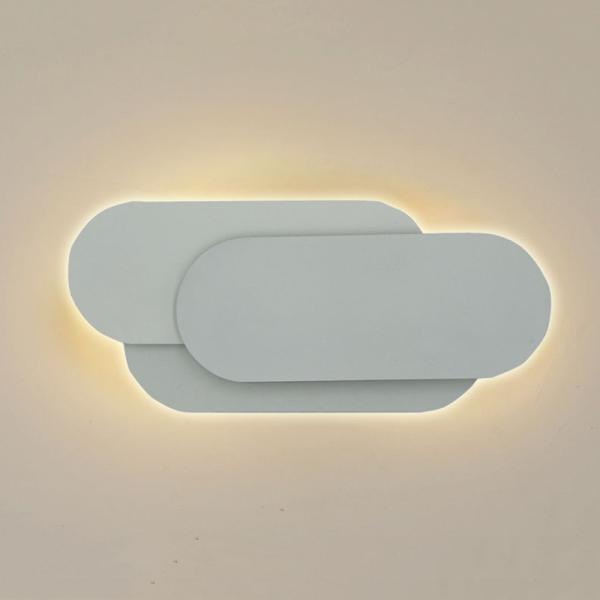 Modern Creative square wall lamp living room staircase bedroom bedside Black/white wall light(WH-OR-259)