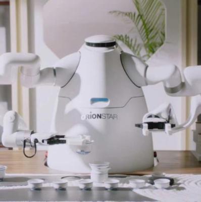 Humanoid Two Arms Tea Making Robot 200kg Coffee Delivery Robot make pour over coffee