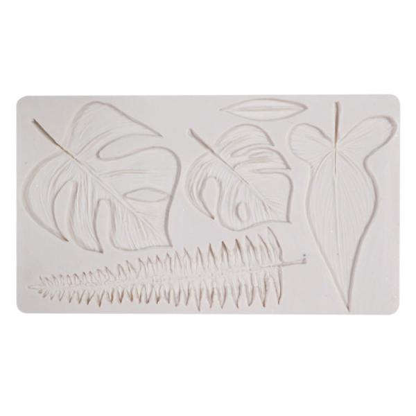 Silicone Baking Utensils Cake Decoration Tool Leaf Shape Silicon Molds Fondant Cake Decoration