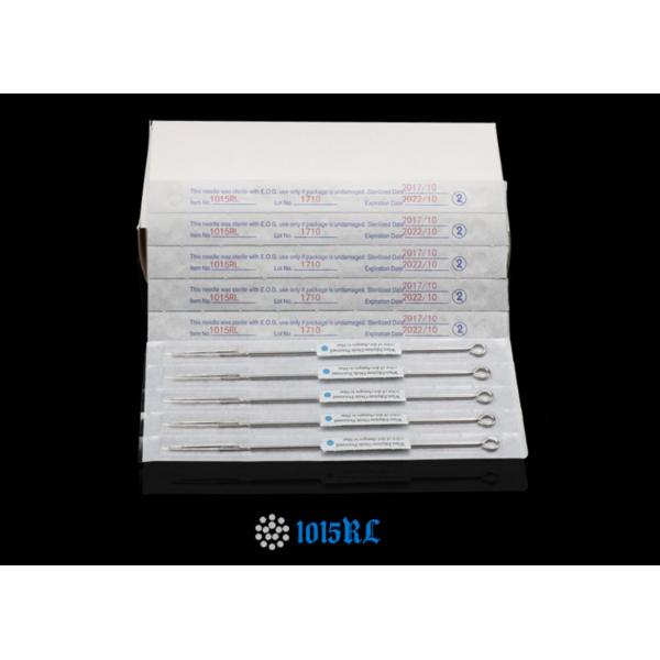 1RL - 15RL Disposable Pre Sterilized Single Round Liner ( Tight ) Tattoo Needles Compatible With All Tattoo Machines