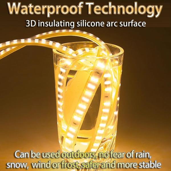 Струнообразовательная поверхность 24В светодиодная световая лента для наружного освещения особой яркости