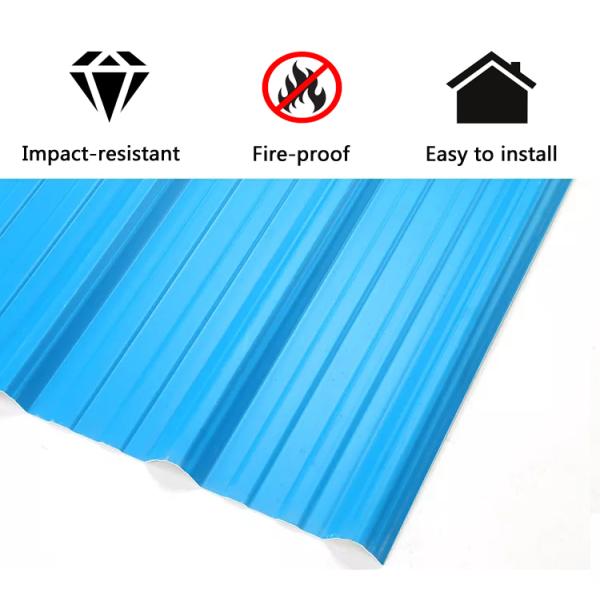 UPVC Insulated Roof Panels 1.5mm-2.8mm Thickness 1130mm Width