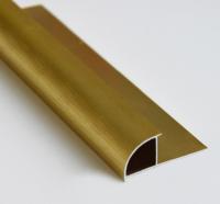 Les profils en aluminium industriels anodisés/Rould ont fermé le type profil d'équilibre de tuile