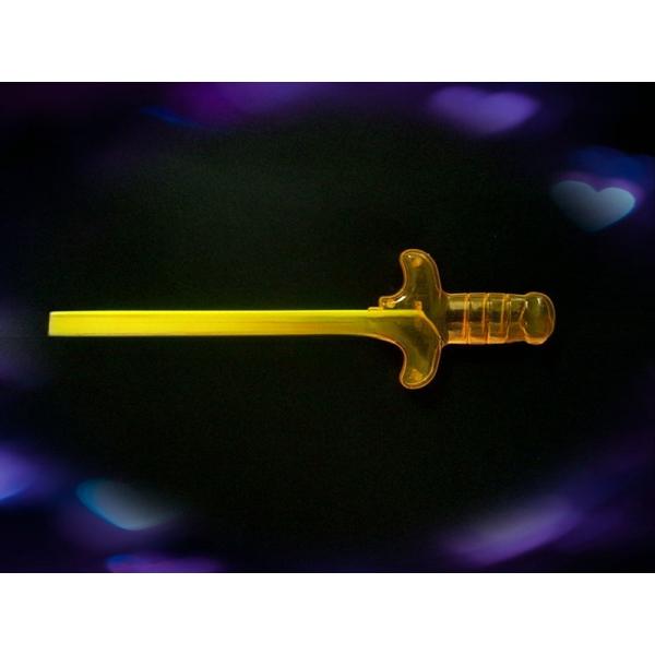 8 Inch Plastic Glow Sword Stick Perfect for Camping Occassion and Event Party Supplies