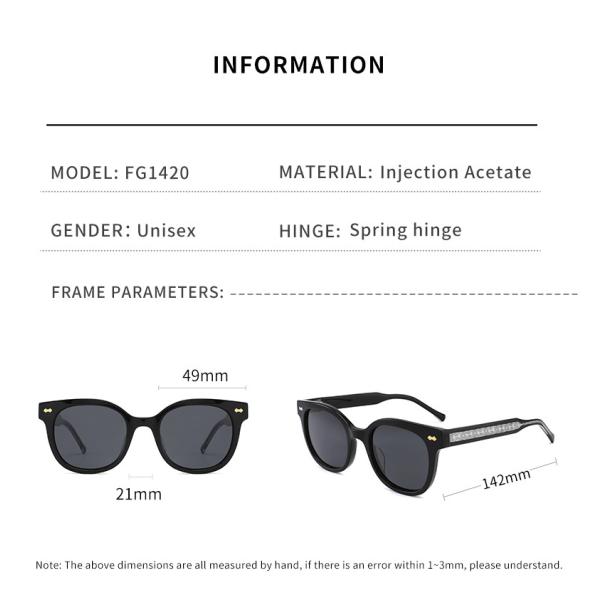 Шикарной круглой Eyewear объективов солнечных очков ацетата заменимой УЛЬТРАФИОЛЕТОВОЙ произведенный рукой