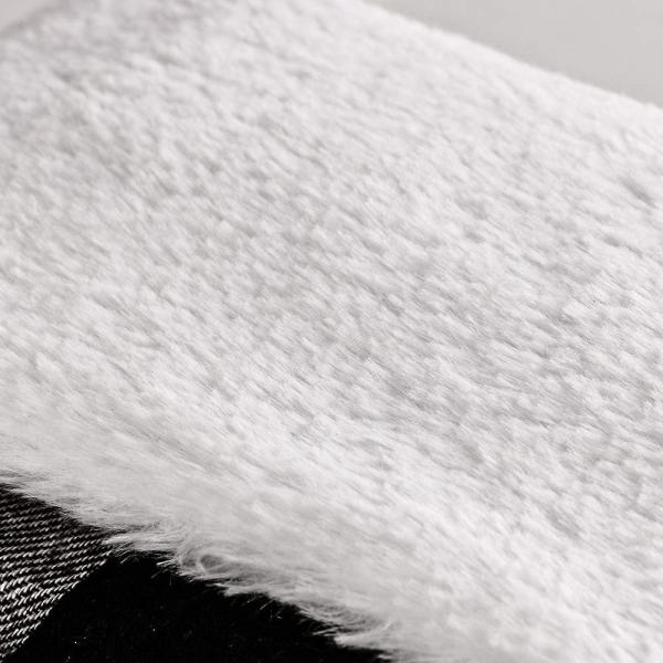 Chirstmas Stockings 4 Pack 18 Inch, Large Buffalo Plaid Xmas Stockings with Faux Fur Cuff