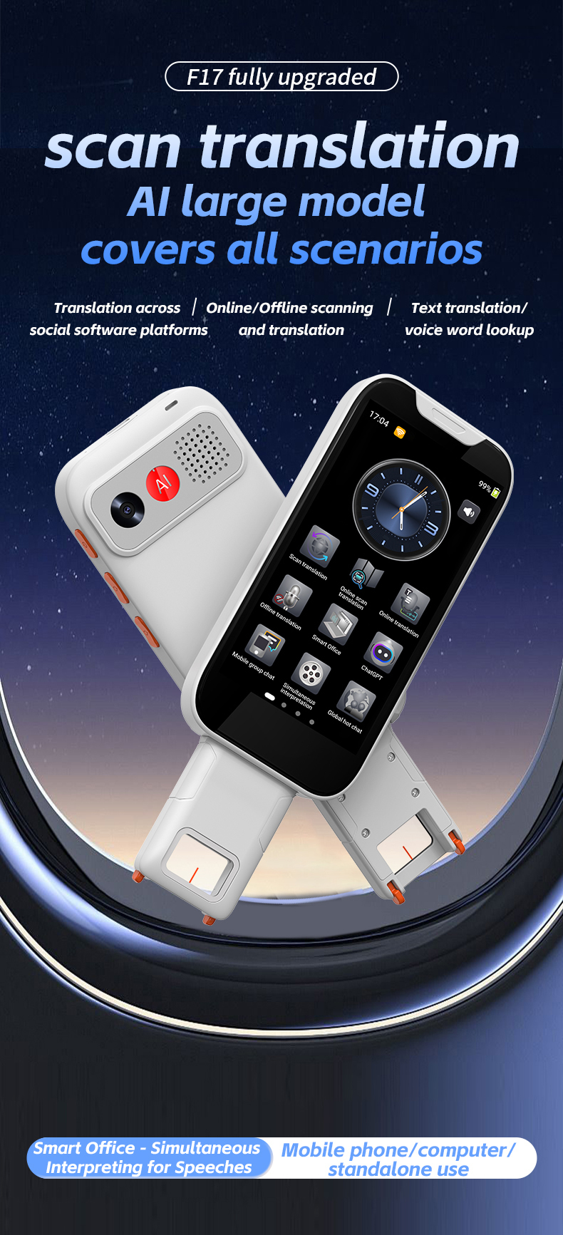 Smart Language Translator Scanner 143 Languages Interpretation Real Time Translation Scanner Pen