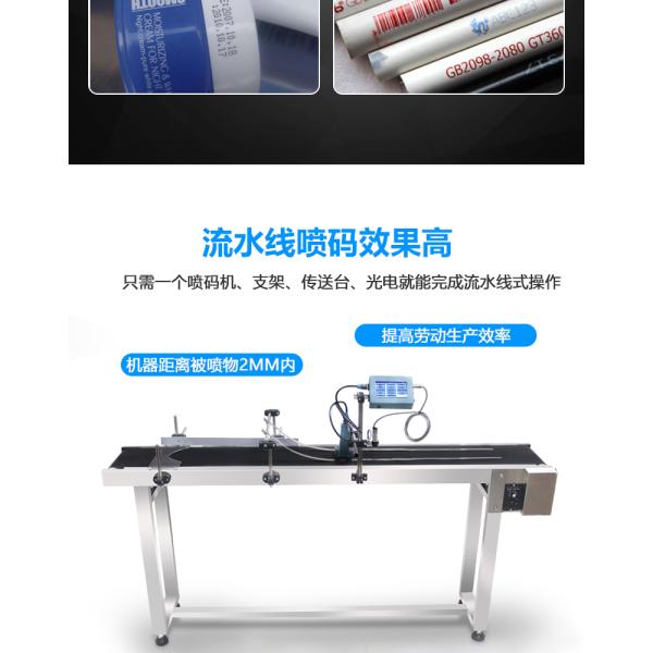 Inkjet Printer for Production Line Model Tij Online Mask Date Letter Logo Printing Machine