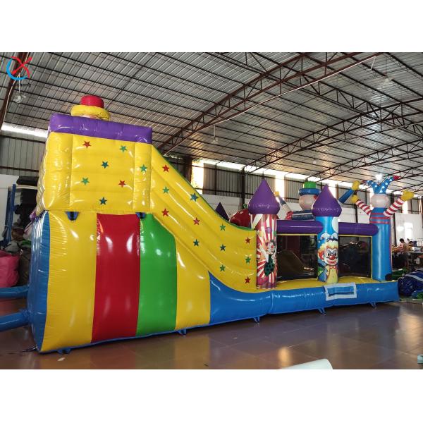 Commercial Inflatable The Clown Fun City Inflatables Bouncy House Slide Castle