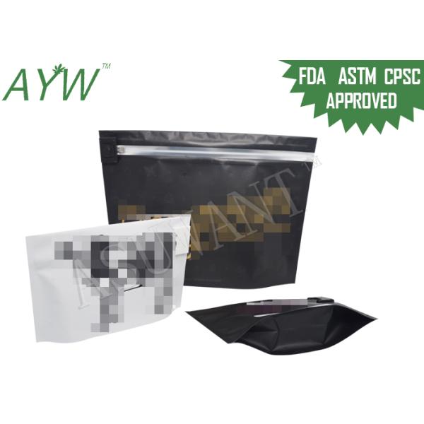 La tirette de réutilisation inodore de preuve d'enfant met en sac l'impression inaltérable de gravure