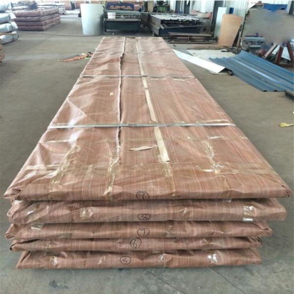 Plain Ends SGS GI Corrugated Steel Roofing Sheets
