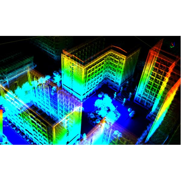 Система сканирования SLAM LiDAR Рюкзак Slam 3D-сканирование под землей в помещении