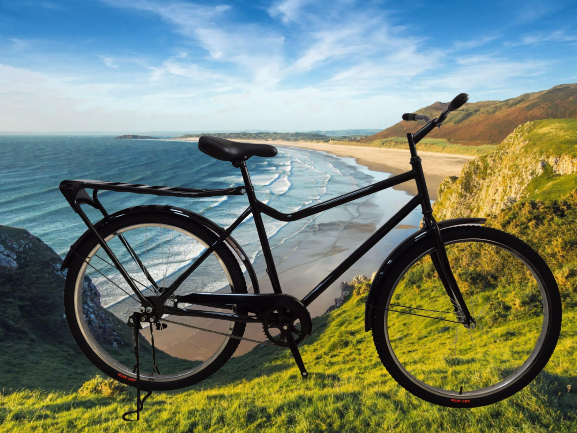 Vélosité Vélosité légère Vélosité de route en fibre de carbone avec engrenages à une vitesse
