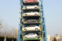 Système vertical de stationnement de voiture de 2 tonnes, CE automatique de tour de stationnement