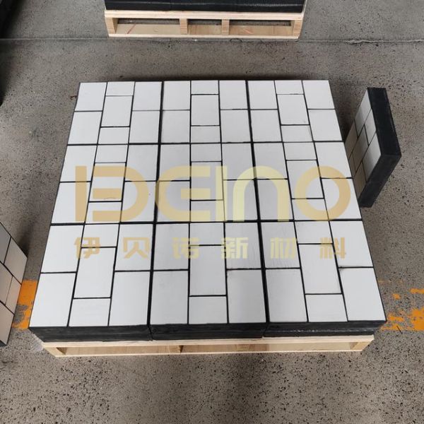 Ceramic Embedded Rubber Wear LIners