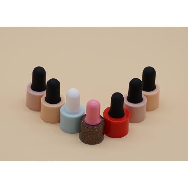 Colourful Essential Oil Dropper , 18mm Glass Droppers For Essential Oils